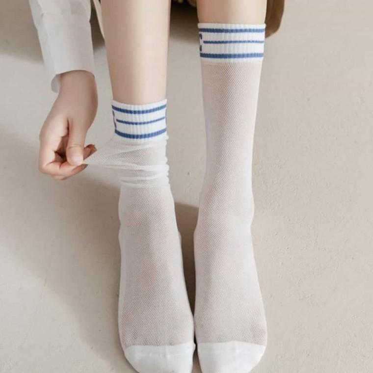 메쉬 니삭스 여성골프양말 여성골프니삭스 스포츠니삭스