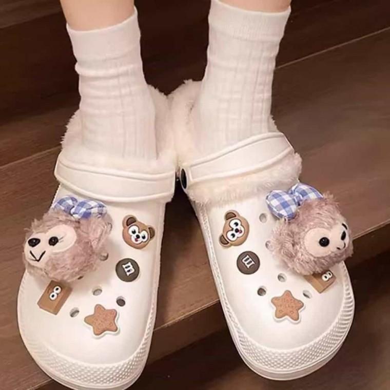 클로그 털내피 내피탈부착 탈부착신발내피