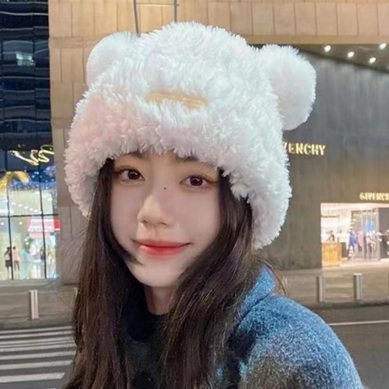 겨울 털모자 겨울방한모자 겨울모자 여자겨울모자