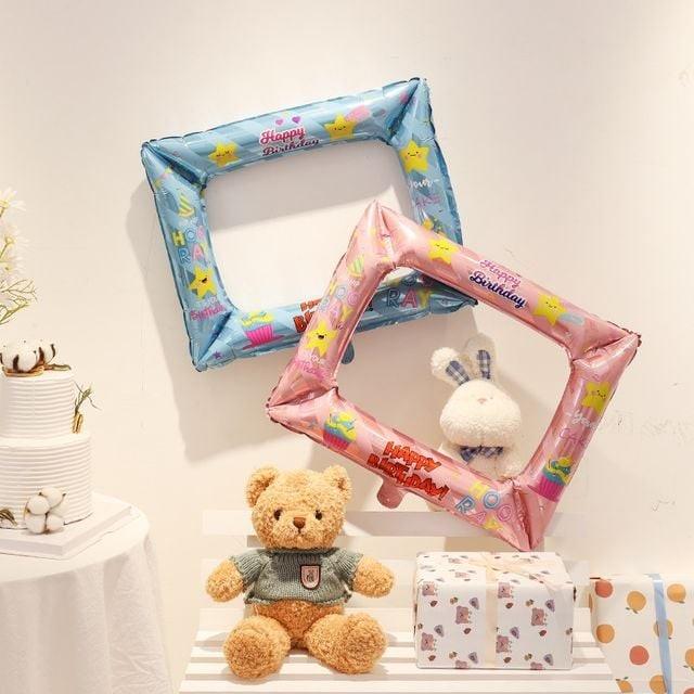 액자 풍선 사진풍선 생일사진액자 생일파티풍선