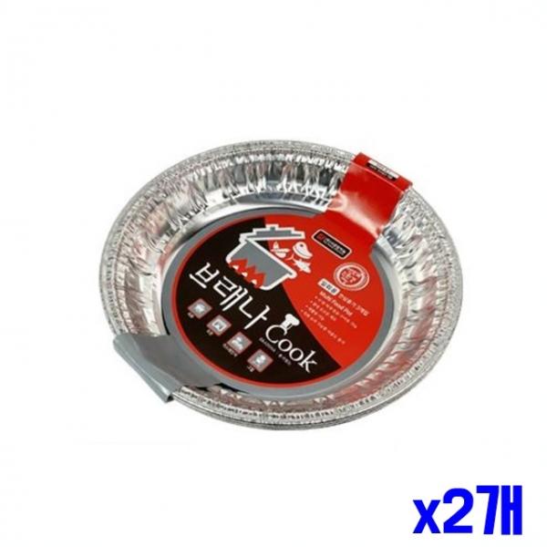 재활용 가능 직화냄비 3000ml 3개입 x2개 캠핑냄비