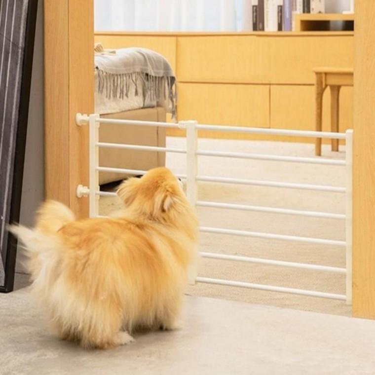 애견 안전 울타리 폭 조절 실내 보호문 애견울타리 애견칸막이 강아지안전문