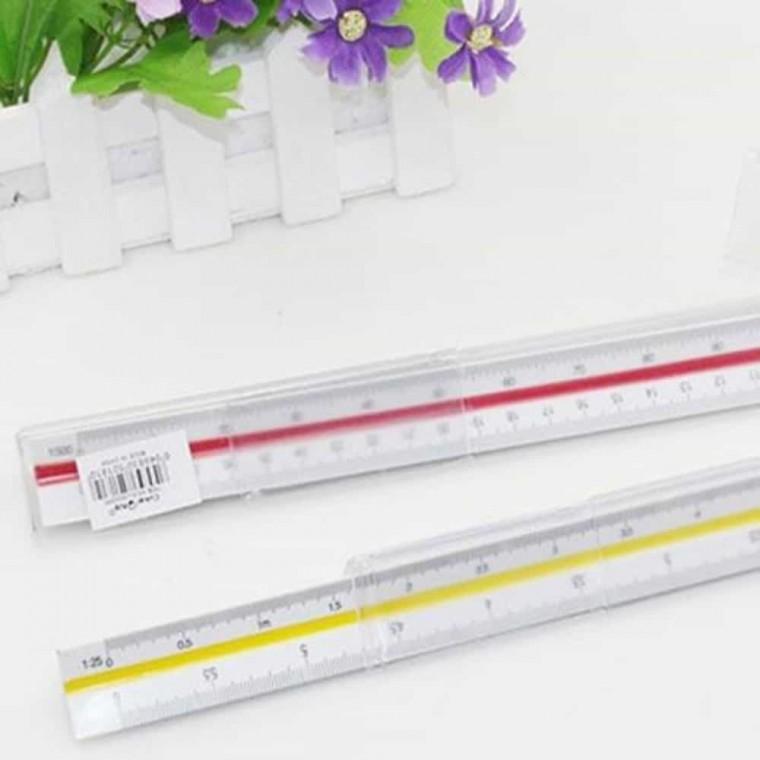 삼각 스케일자 30cm 측정자 제도용방안자 제도용삼각자