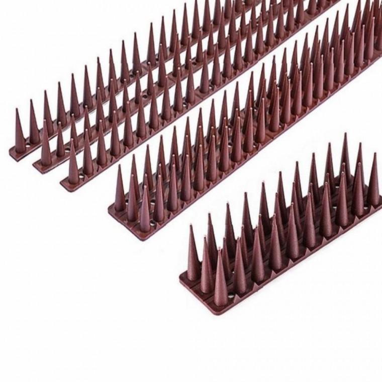 비둘기 차단망 가시 12pcs 올타리 스파이크 설치용 버드스파이크 비둘기스파이크 비둘기차단가시