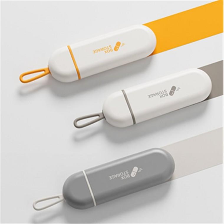 약통케이스 3칸 미니약통 휴대용약통케이스