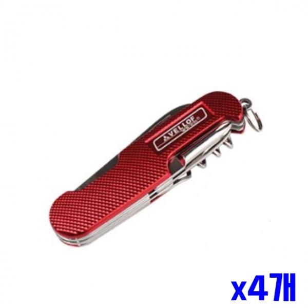 가벼운 다용도 7P 맥가이버칼 x4개 휴대용나이프 캠핑