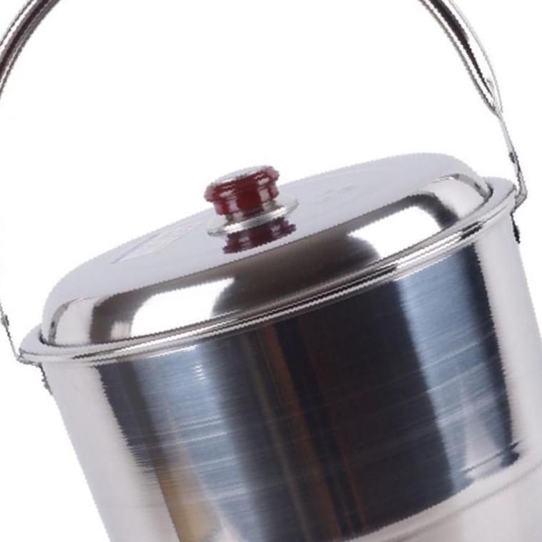 스텐 찜받침판 들통 32cm 1p
