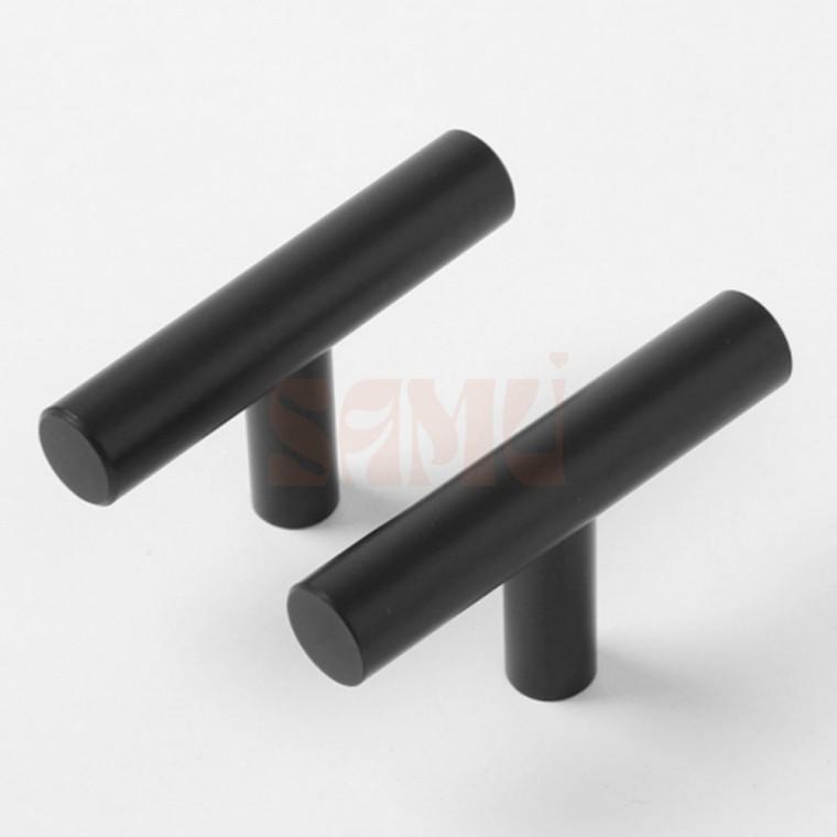 일자 가구 손잡이 60mm 블랙 서랍손잡이 1구손잡이