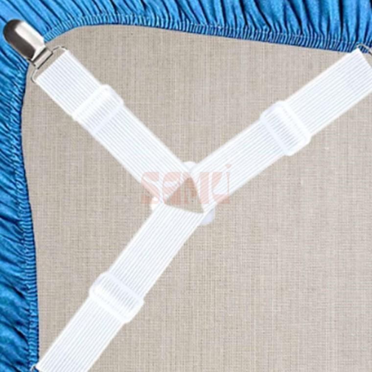 침대시트 고정 클립 4p 악어이빨침대시트고정클립 이불집게