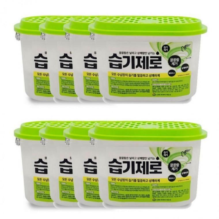 피죤 상쾌한 습기제로 8개세트 제습제 곰팡이 방지