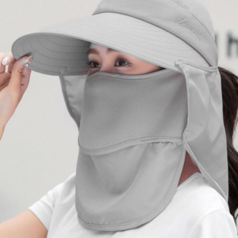 여름 햇빛 자외선차단 썬캡 농사 밭일 농부 모자 창넓은 목가림 작업모