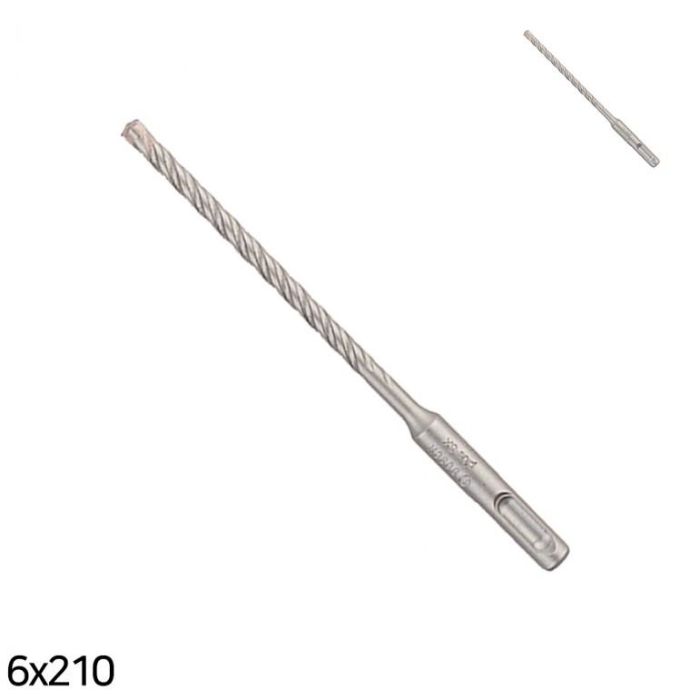 만능드릴비트 햄머드릴비트 드릴비트 콘크리트비트 육각공구 햄머드릴6x210mm