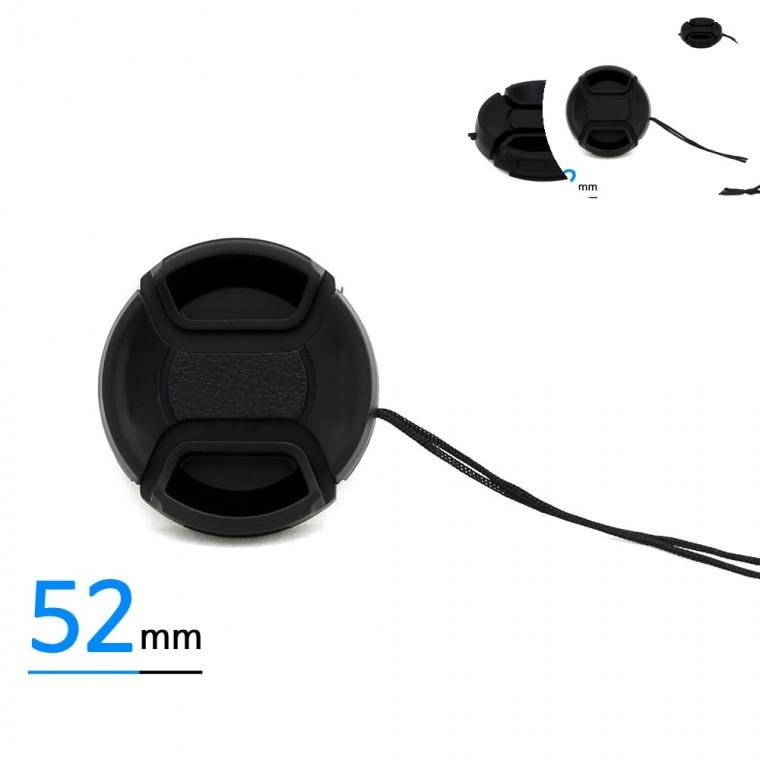렌즈앞캡 스냅온 52mm 카메라렌즈캡홀더블랙 카메라렌즈캡 카메라렌즈캡분실방지