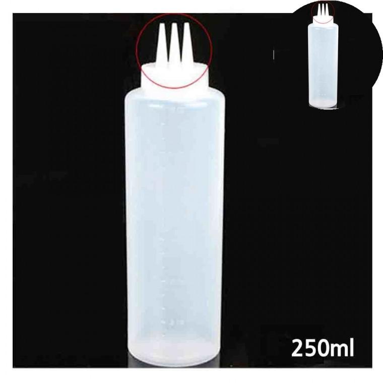 3구 케찹병 소스병 소 250ml 가정용소스통 소스용기 가정용소스병