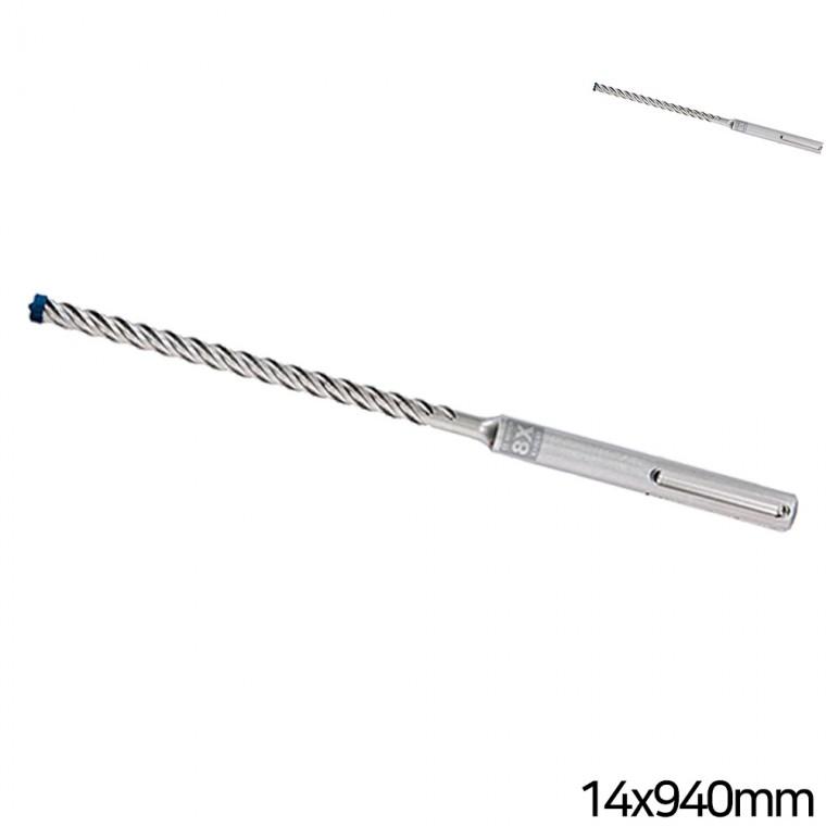 햄머드릴비트 14x940mm 함마기리 콘크리트드릴 드릴공구날