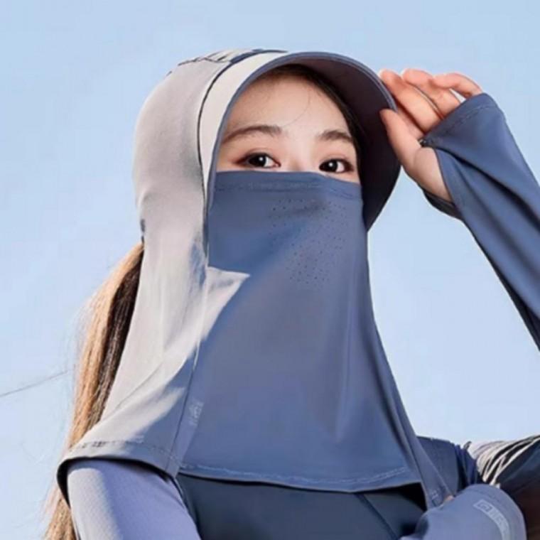 자외선차단 캡 바라클라바 전면 냉감 마스크 넥쿨러 일체형 썬캡 쿨마스크