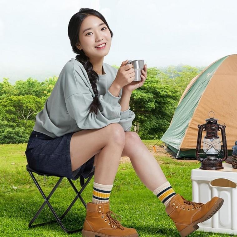 휴대용접이식의자 캠핑스툴 좌 등산의자 낚시의자
