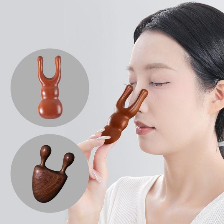 더블우드 박달나무 눈가 마사지 마사지 괄사 지압
