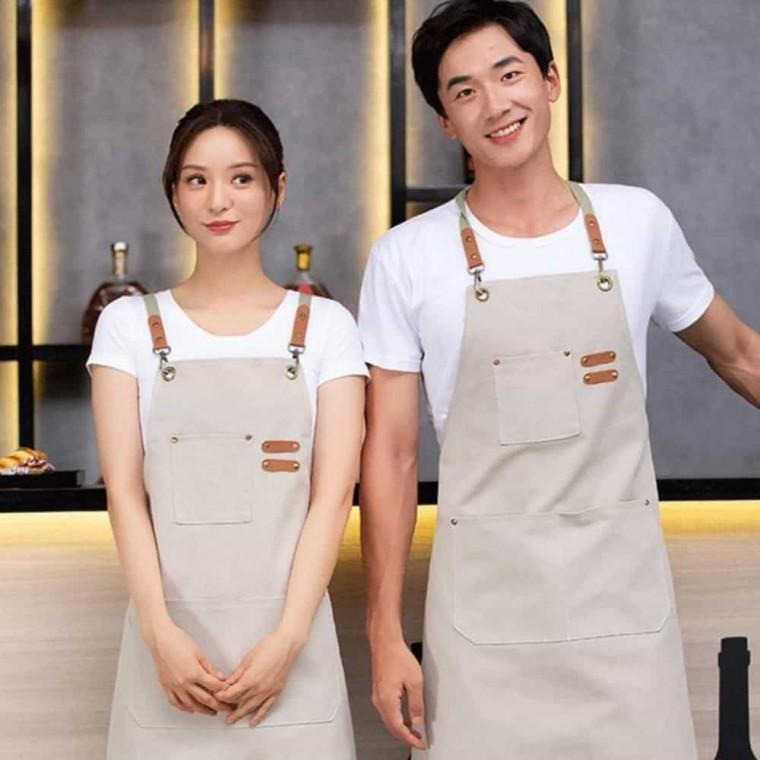 카페앞치마 바리스타 주방 X형앞치마 공에이프런