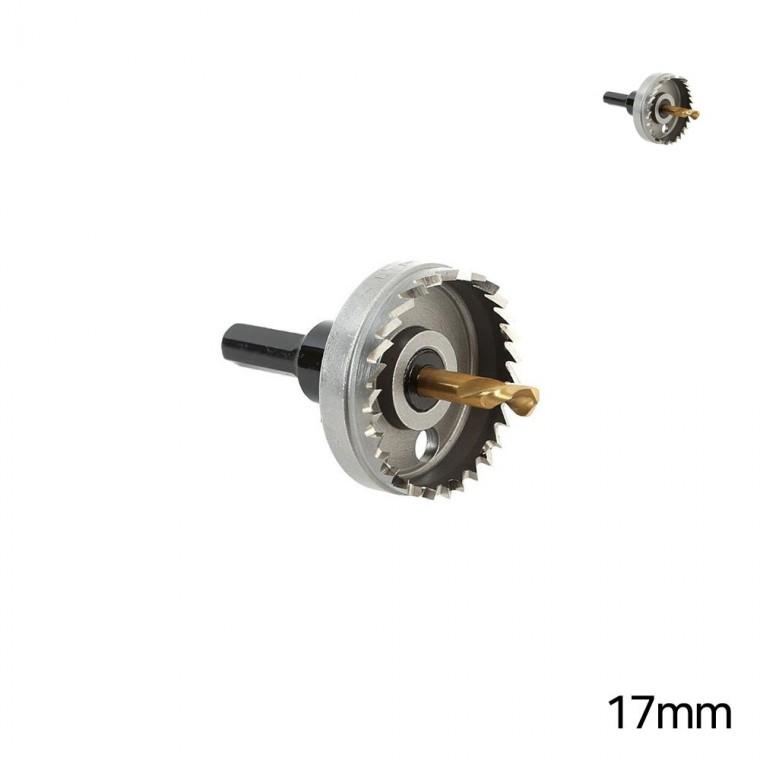 금속용 홀쏘 17mm 초경홀컷터 초경홀캇타 초경홀커터