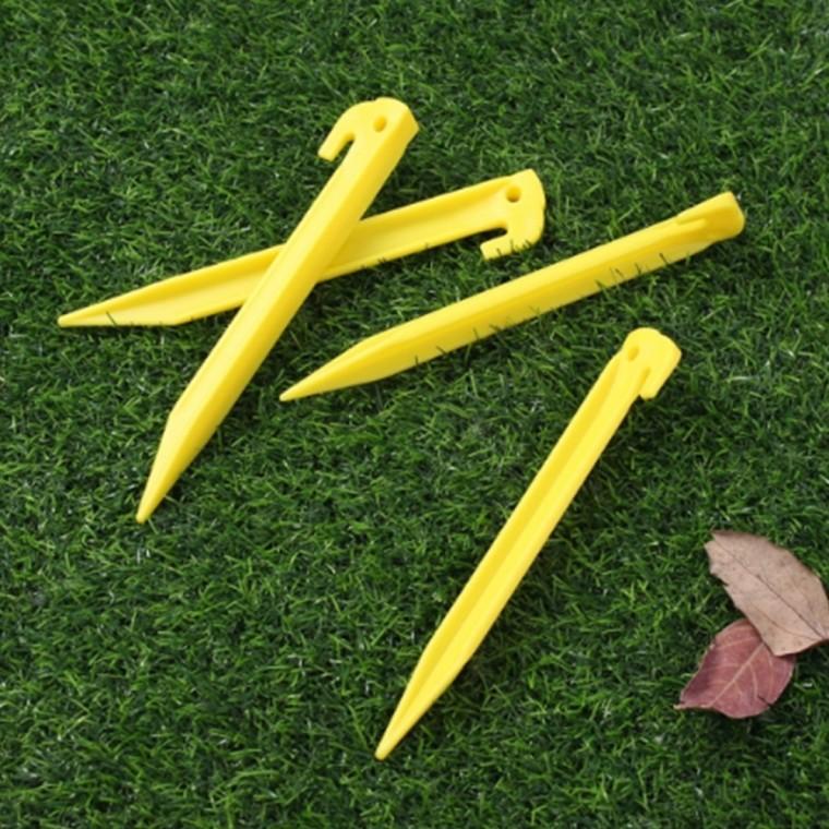 경량 플라스틱 단조팩 4p세트 23cm 데크팩 백패킹장비