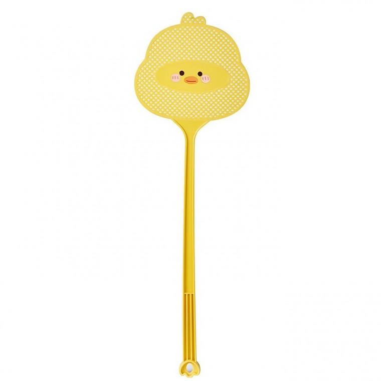오리 파리채 귀여운 러버덕 휴대용 여름철 병아리 파리채