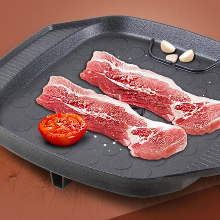 물방울사각구이판 구이팬 그릴 삼겹살구이팬 생선구이팬