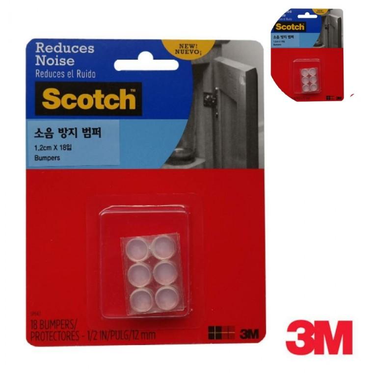 소음방지 범퍼 1.2cm 18개입 범폰스티커 범폰 미끄럼방지도트