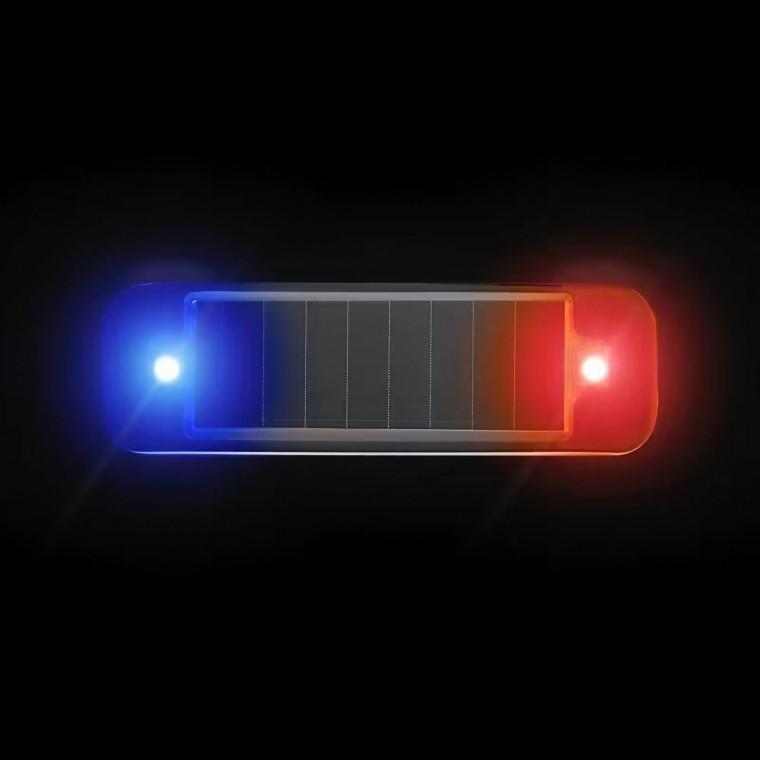 태양광 LED 자전거 후미등 경고등 램프 안전등 라이트
