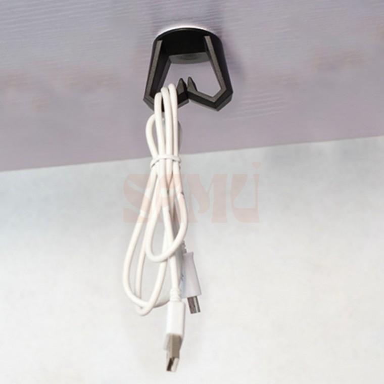 천정 후크 블랙 욕실걸이 천정걸이