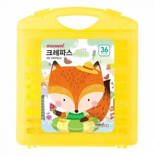 초등학생 어린이 크레용 크레파스 36색 중성 세트