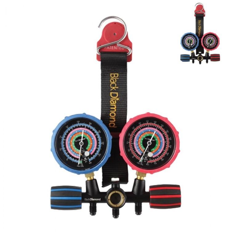 냉매게이지 세트 R410 R32GAS 매니폴드게이지 냉동공구 에어컨냉매