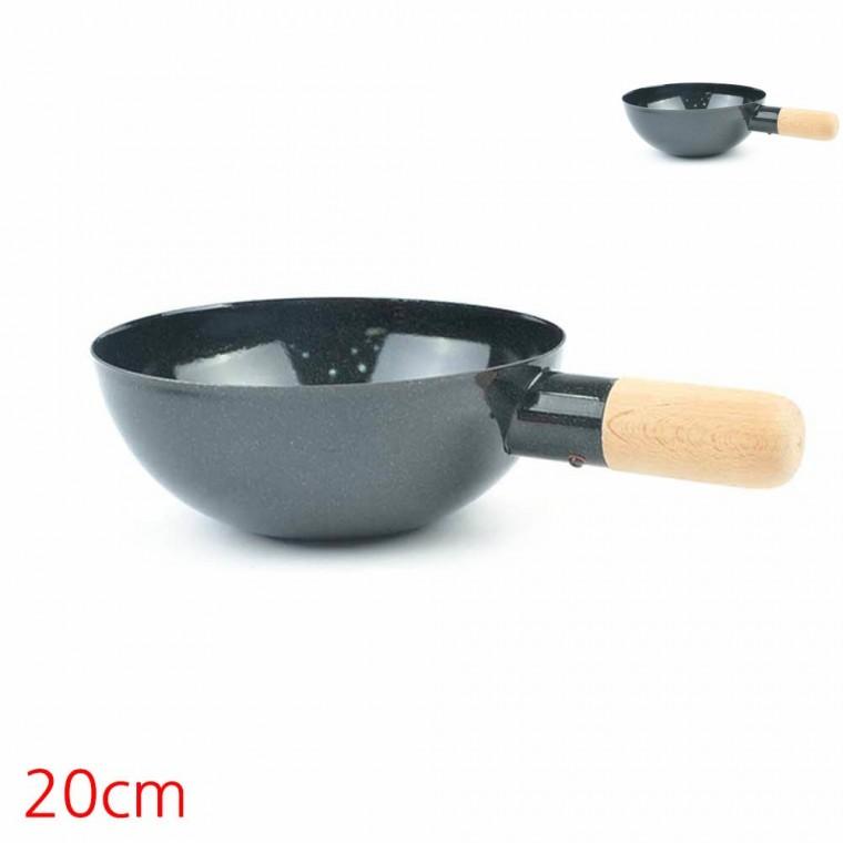 궁중팬 중형 20cm 궁중후라이팬 미니궁중팬 가정용튀김팬