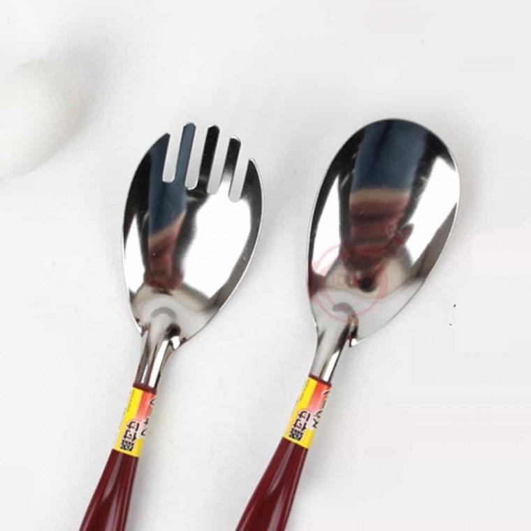큰 볼스푼 포크 뷔폐스푼 샐러드스푼