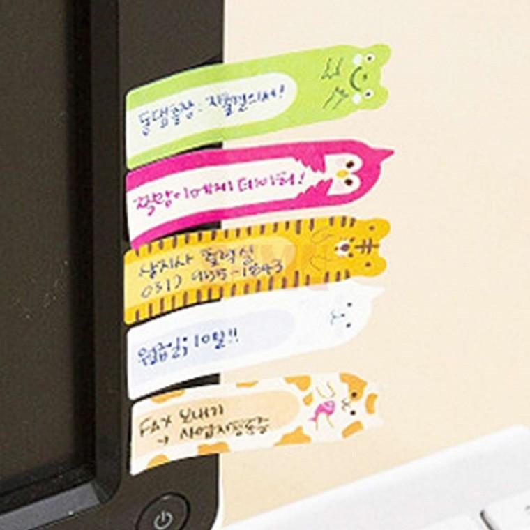 인덱스 모양스티커 인덱스스티커