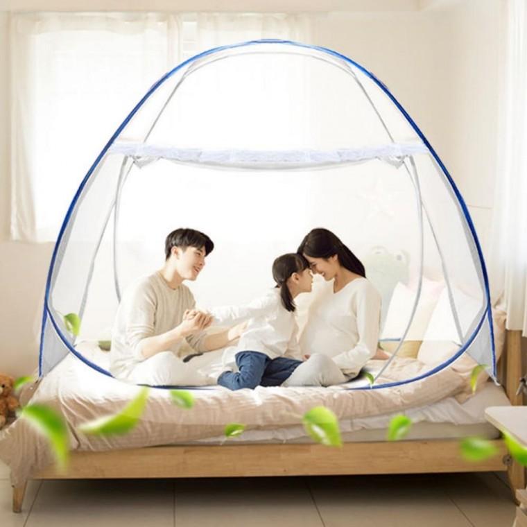 원터치 접이식 모기장 사각방충망 접이식모기장