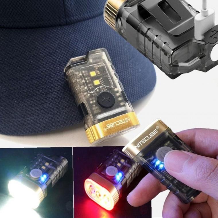 다목적 실전 LED 랜턴 캡라이트 후래시