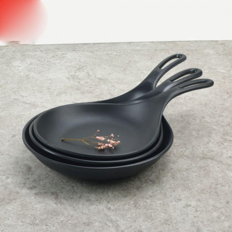 일본앞접시 손잡이접시 구내식당 손잡이그릇