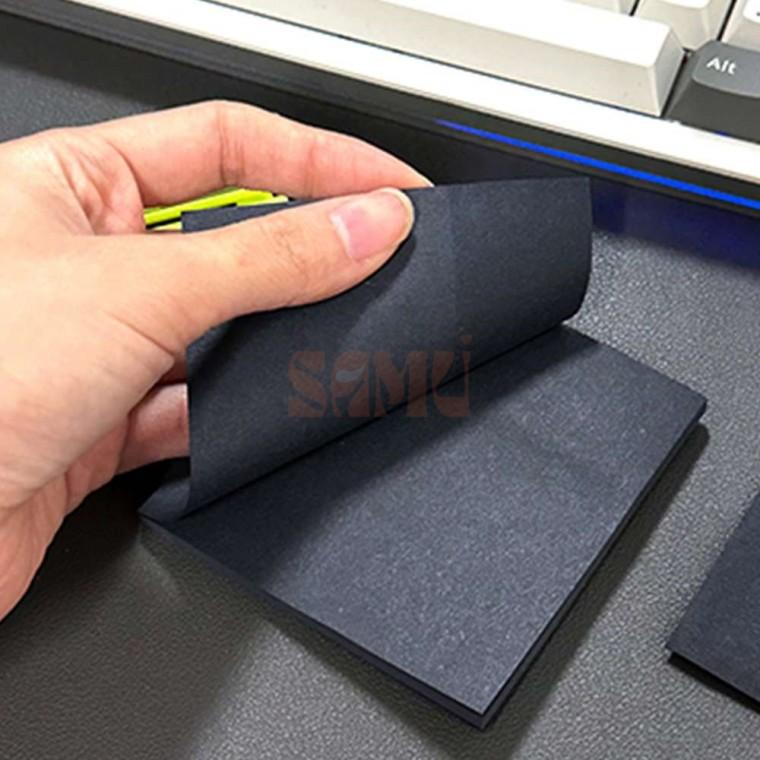 블랙 점착 메모지 단어공부 일정정리