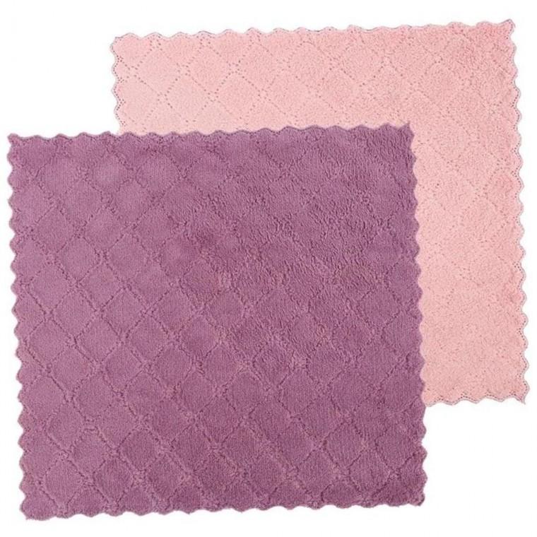 초극세사 양면 심플한 벨벳 크리너 걸레 30x30 중 10매입