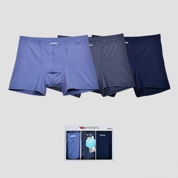 부드러운 착용감 가벼운 남성 사각 속옷 팬티 3매입