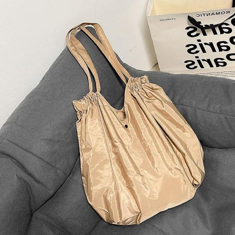 대용량 데일리 숄더백 에코백 쇼핑백 접이식 마트가방 빈티지