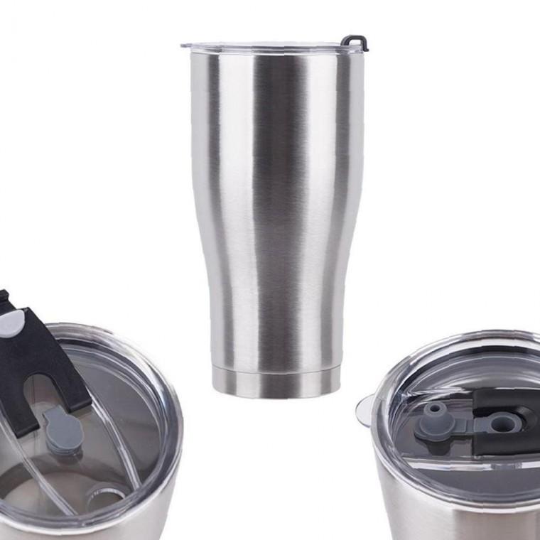 스텐 오늘은 심플 보온컵 870ml