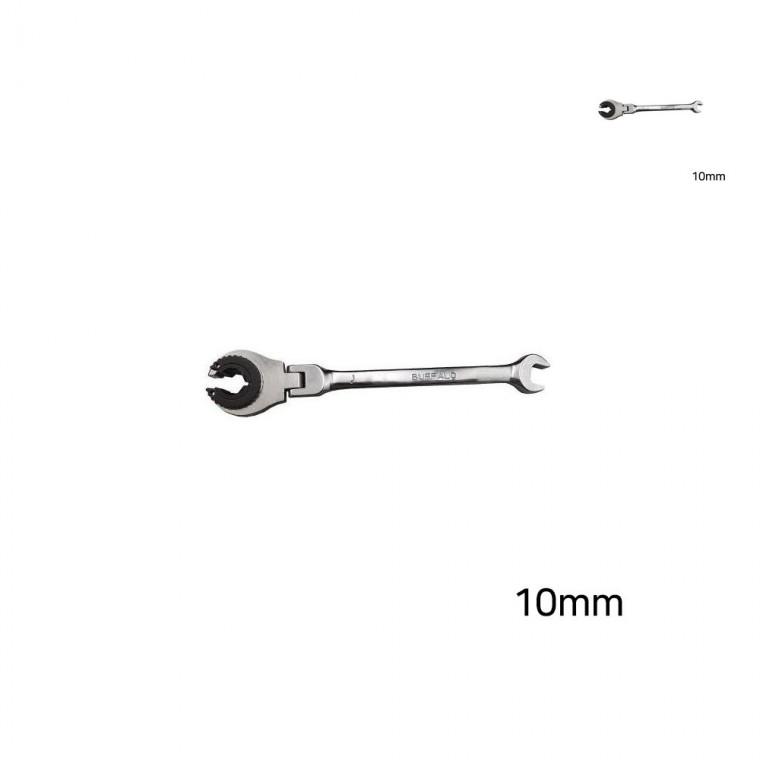 오픈형 라쳇콤비렌치 플렉시블 타입 10mm 복스 스패너 깔깔이