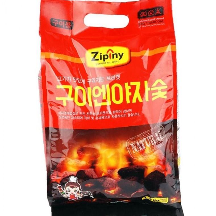 캠핑 취사 정갈한 연료 숯 바베큐 구이엔야자숯 1.2kg