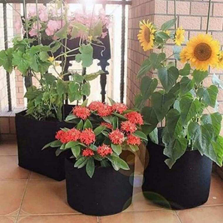 부직포화분4호 H30cm 텃밭화분 재배백