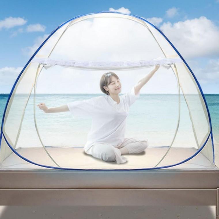 원터치 모기장 야외모기장 침대모기장