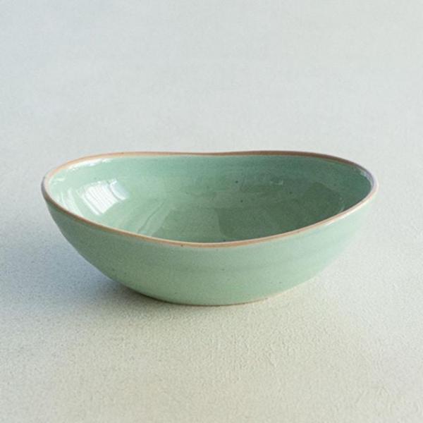 이천도자기 발수청자 그라탕볼 21.5cm 그릇 식기 디저트 샐러드 플레이팅