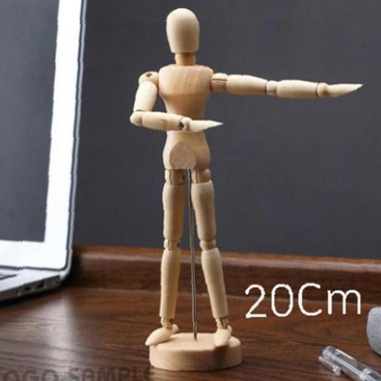 나무원목관절인형 스마트 20cm