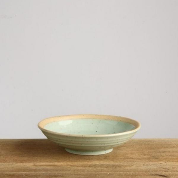 이천도자기 발수청자 원찬기 대 15.5cm 그릇 식기 반찬기 플레이팅